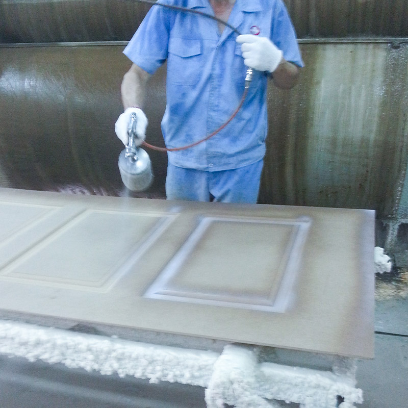 LM505A PVC -tyhjiöpuristimen liima puiset ovet