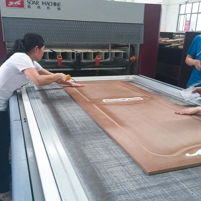 LM501 PVC -tyhjiölämpömuovausliima puiset ovet